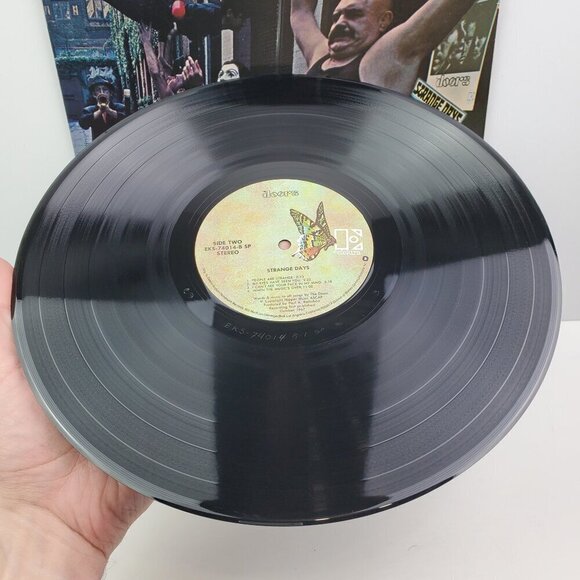 The Doors Strange Days Vinyl Record EKS-74014 Butterfly LP Psych Rock 1976 VG+ - Picture 4 of 11